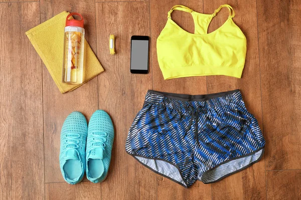 Fitness tracker and sports clothing