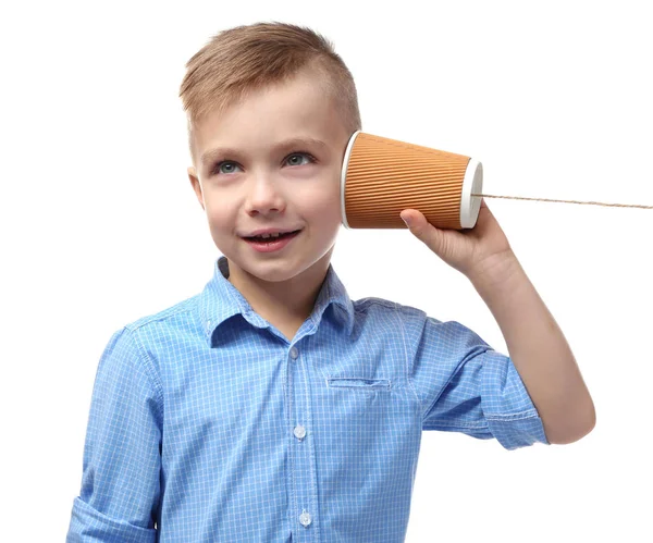 Pequeno menino bonito — Fotografia de Stock