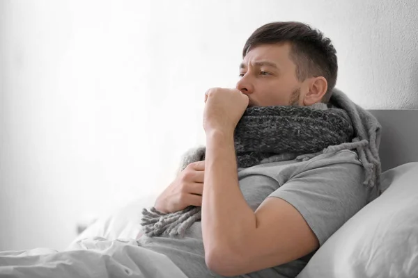 Young ill man — Stock Photo, Image