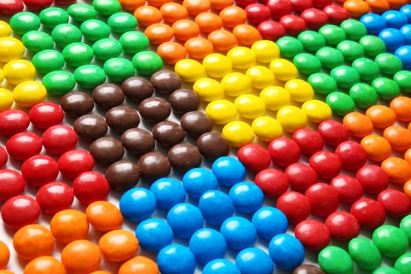 Vynikající barevné bonbóny — Stock fotografie