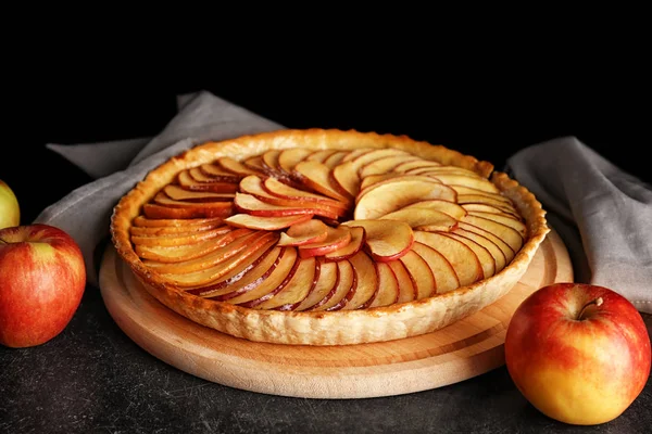 Torta de maçã caseira — Fotografia de Stock