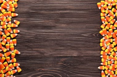 Renkli Cadılar Bayramı şekerleri 