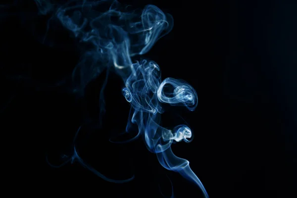 Swirl of white smoke — Stock Photo, Image