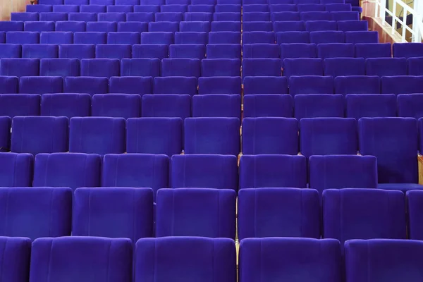 Chairs in assembly hall — Stock Photo, Image