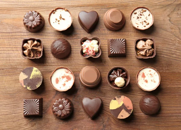 맛 있는 초콜릿 사탕 — 스톡 사진