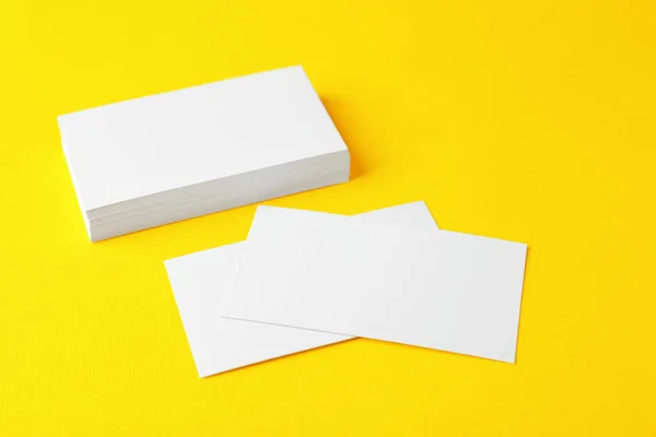 Blank business cards — Stock Photo, Image