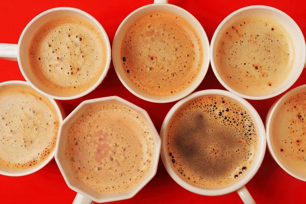 Cups of  fresh coffee — Stock Photo, Image