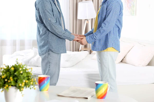 Felice coppia gay — Foto Stock