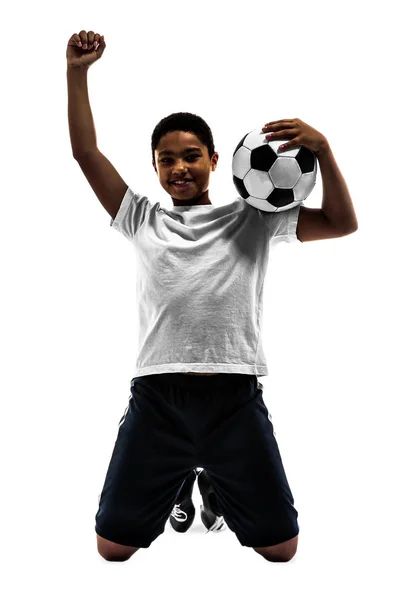 若者のフットボール選手 — ストック写真
