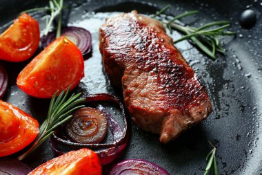 Lezzetli biftek portre