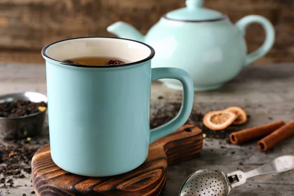香り豊かな紅茶 1 杯 — ストック写真