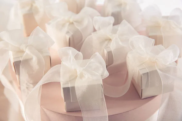 Gift boxes for wedding day