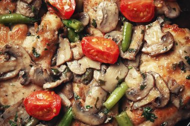 Lezzetli marsala tavuk