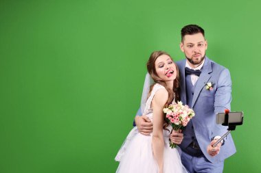 mutlu evlilik çift