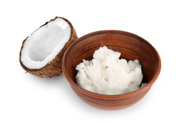 Hindistan cevizi yağı ile kase 