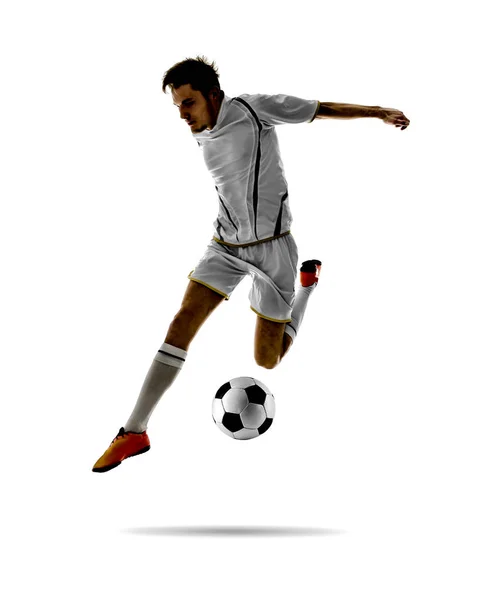 Professioneel football speler — Stockfoto