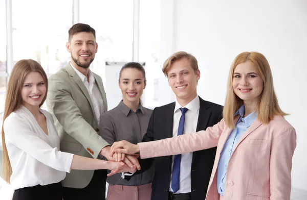 Group of people at business presentation — Stock Photo, Image