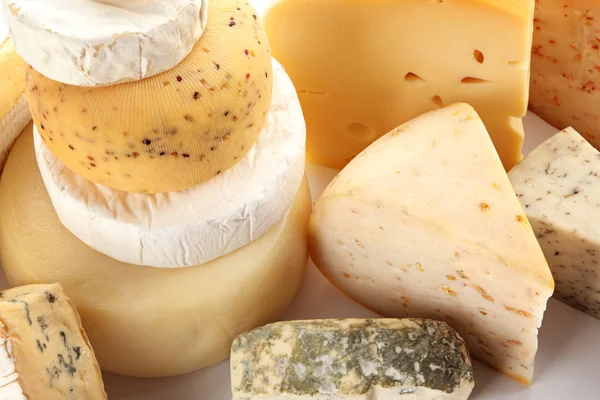 Set of various cheeses — Stock Photo, Image