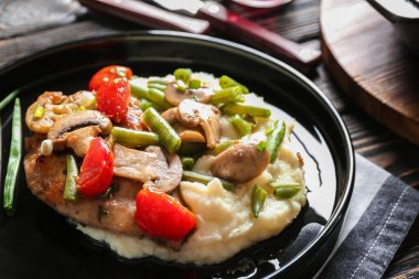 Lezzetli marsala tavuk 