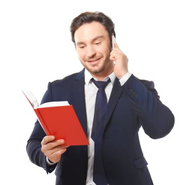 Yakışıklı genç adam. 