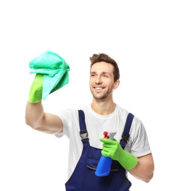 Genç pencere temizleyici