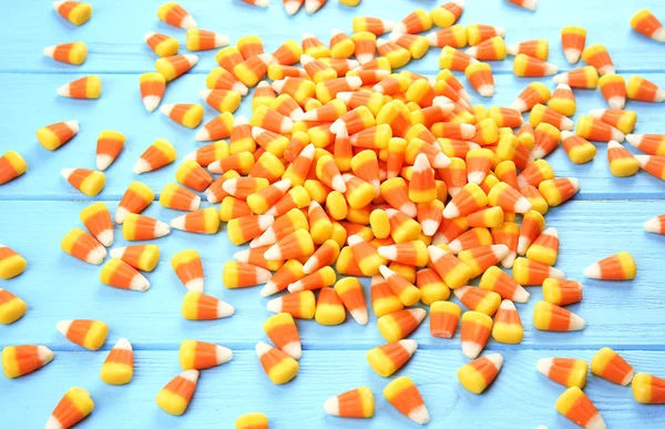Colorful Halloween candy corns