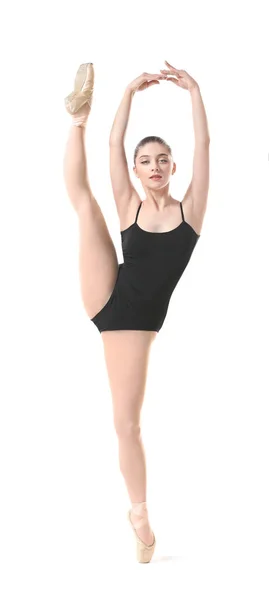Fiatal gyönyörű balerina — Stock Fotó