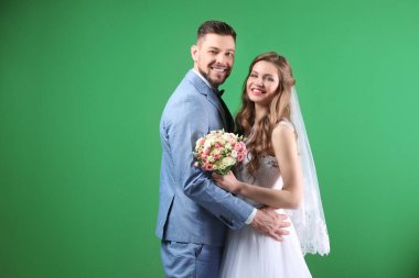 mutlu evlilik çift