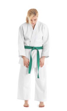 Genç sporcu kadın. 