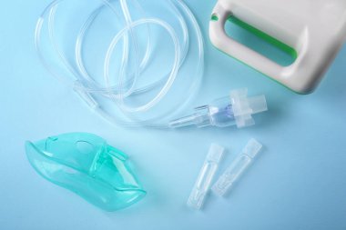 Kompresör Nebulizatör maskesi