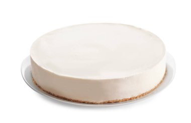 Leziz cheesecake ile plaka