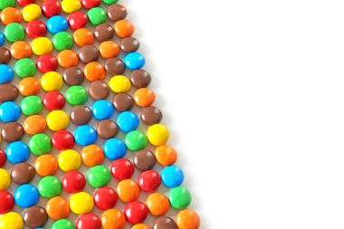 Lezzetli renkli şekerler 