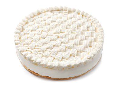 Lezzetli düz cheesecake 
