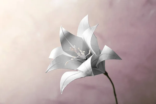 Beautiful paper lily — Stock Photo, Image