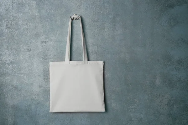 Bolso textil blanco — Foto de Stock