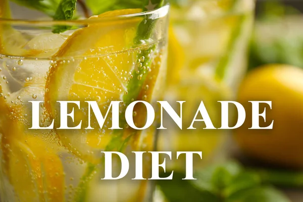 Lemonade diet concept — Stock Photo, Image