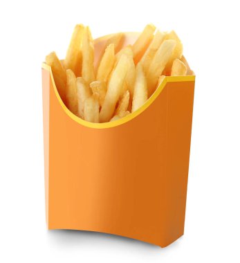 Karton kutu patates kızartması ile