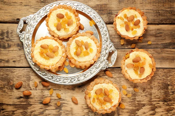 Delicious crispy tarts — Stock Photo, Image