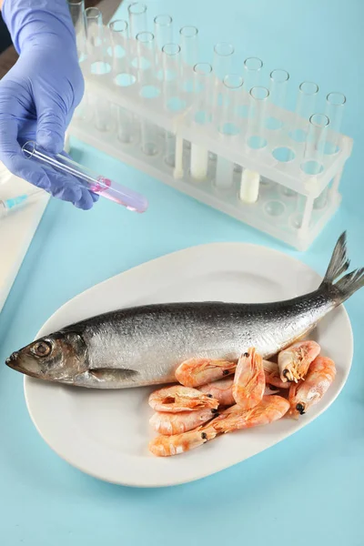 Conceito de alimento alérgico — Fotografia de Stock