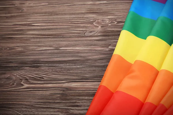 Arcobaleno gay bandiera — Foto Stock