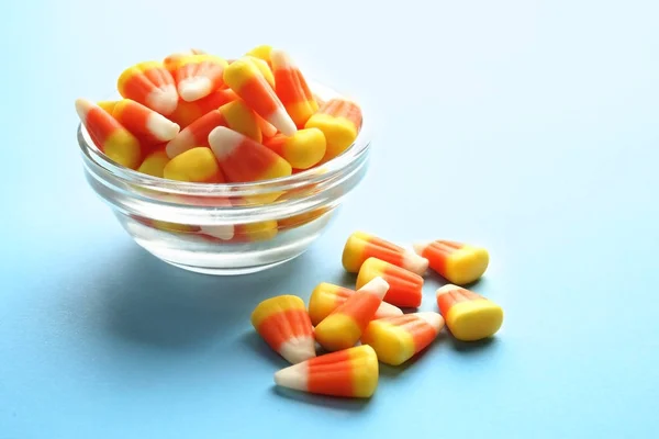 Барвисті цукерки на Хеллоуїн — стокове фото