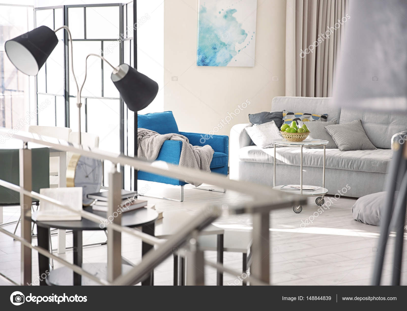 knusse woonkamer — Stockfoto © belchonock #148844839 knusse woonkamer — Stockfoto © belchonock #148844839