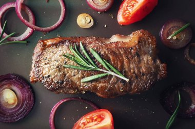 Lezzetli ızgara biftek