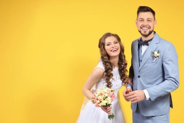 mutlu evlilik çift