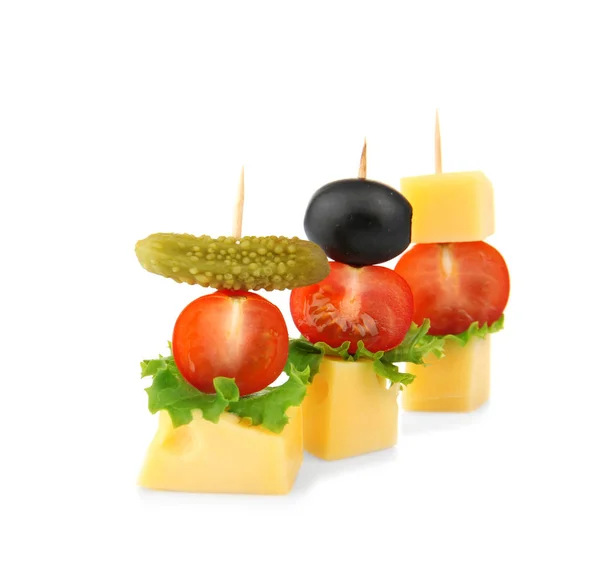 Delicious canape setting — Stock Photo, Image