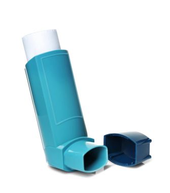 Astım inhaler beyaz  