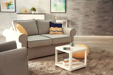 Modern oturma odası.