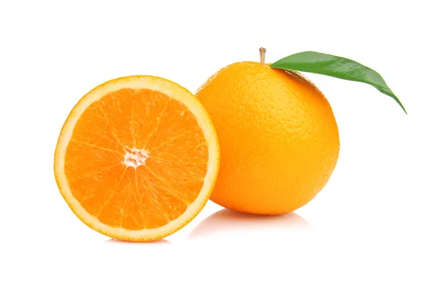 Ripe cutting orange — Stock Photo, Image