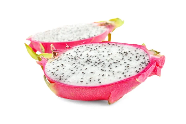 Dragon fruit op wit — Stockfoto