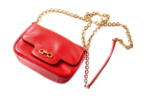 Little red handbag — Stock Photo, Image